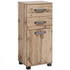 Schildmeyer Mobile base Milan 134885, arredamento rustico in rovere, 40,3 x 32 x 94,8 cm