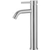 Ibergrif M11203A Rubinetto Bagno Classico, Miscelatore Monocomando Lavabo, Rubinetto Lavabo per Acqua Calda e Fredda, Acciaio Inossidabile Spazzolato