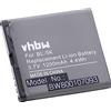 vhbw batteria compatibile con Bea-fon SL480, SL580 smartphone cellulare (1200mAh, 3,7V, Li-Ion)
