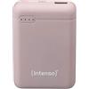 Intenso Powerbank XS10000 - Caricabatterie Portatile (10000 mAh, Adatto per Smartphone/Tablet PC/Fotocamera Digitale), rosé