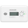WisuAlarm Rilevatore di Monossido di Carbonio, Sensore ro 10 Anni, 10 Anni Batteria, Allarme Monossido di Carbonio, Allarme CO con Display LCD, Pulsante Test/Silenzio, Certificato EN 50291
