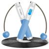 TOQIBO Corda per Saltare Calorie Conta, Corda Salto Regolabile con Timer, Include Pacchetti Portatili, l'Uomo/Donna/Bambini, Boxe/Fitness/Perdita di Peso/Altezza Lunga