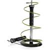 Wild Instincts® Corda per Saltare Professionale con Maniglie Antiscivolo e Cuscinetti a Sfera/Corda per Saltare Boxe/Jump Rope con pesi Aggiuntivi/Corda per Saltare Pesante/Corda Fitness