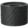 Villeroy & Boch - Manufacture Rock Home candeliere 6,5x6,5x5cm, porcellana Premium, nero