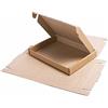 SmithPackaging C6 - Confezione da 50 scatole in cartone con lettere grandi, 162 x 114 x 20 mm, colore: Marrone