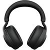 Jabra Evolve2 85 Wireless PC Headset - Noise Cancelling Microsoft Teams Certified Stereo Headphones With Long-Lasting Battery, Ottimizzato per Microsoft Teams, Nero, Senza Supporto