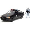Jada - Robocop 1986 Ford Taurus, 253225060, +8 anni, in metallo pressofuso, in scala 1:24, parti apribili, sistema a ruota libera, personaggio incluso