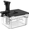 Vihoom Sous Vide Contenitore con Coperchio Contenitore Sous Vide con Rastrelliera 11L per Roner Compatibile Tutte Marche Multifunzione Trasparente Policarbonato Senza BPA