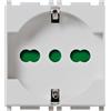 Vimar Presa universale 2P+T 16A vimar plana silver 14210.SL