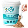 European Pet Pharmacy JUNIORFLEX 204g in Polvere - Integratori per Cani e Gatti Giovani, Integratori per Cani per Articolazioni Cozze Verdi, Vitamina C, Età 4-18 Mesi