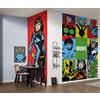 Komar Carta da parati fotografica in tessuto non tessuto, motivo: Marvel PowerUp Widow, dimensioni 100 x 250 cm (larghezza x altezza), cameretta dei bambini, carta da parati
