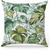 Foglia Di Monstera Verde Federe Cuscino Impermeabile 45x45 CM Copricuscino  Seduta Decorativo Fodere Per Cuscini Fodera Cuscini Primavera Estive Fodera