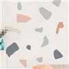 Ambiance Sticker Carta da Parati in Tessuto non Tessuto Affreschi Giganti Preincollati - Terrazzo - Adesivo Decorativo | H90 x L90 cm