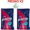 Zoodiaco Crocchette per cani Prolife extreme salmone, trota, storione e legumi adult 10 Kg PROMOX2 [Prezzo a confezione]