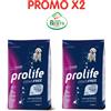 Zoodiaco Crocchette per cani Prolife puppy medium/large grain free sensitive sole pesce e patate nutrigenomic 10 Kg PROMOX2