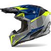 Airoh CASCO AVIATOR 3 PUSH BLU LUCIDO | AIROH