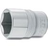 Hazet 900-29 Inserto Chiave a Bussola Esagonale, Argento, Attacco Quadro, Cavo, 12.5 mm 1/2 di Pollice