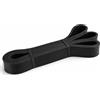 FFitness Fascia di Resistenza Nera 25-65 lb / 12-30 kg FFitness | Larghezza 2.2 cm | Bande Fitness di Alta qualità per Pilates, Yoga, Allenamento di Forza, Fisioterapia e Riabilitazione -