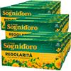 Sogni d'oro Sognid'oro Tisana Regolarità con Senna e Tarassaco per Favorire L'Equilibrio della Flora Intestinale - 12 Confezioni da 20 Filtri