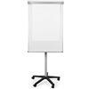 Bi-Office Lavagna Portablocco Mobile Smart, Lavagna a Fogli Mobili Portatile Con Cornice Grigia, Superficie Magnetica, Dimensioni Panello Euro 700 x 1000 mm