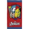 Disney Character World Asciugamano ufficiale Disney Marvel Avengers | Super morbido al tatto, design distintivo | perfetto per casa, bagno, spiaggia e piscina, taglia unica 140 cm x 70 cm