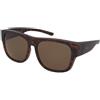 Polaroid PLD 9010/S N9P/SP | Occhiali da Sole Graduati o Non Graduati | Prova Online | Unisex | Plastica | Quadrati | Marrone, Havana | Adrialenti