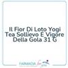 Yogi Tea Il Fior Di Loto Yogi Tea Sollievo E Vigore Della Gola 31 G