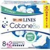 Lines Fater Lines Cotone Bio Ultra Notte 8+2 Pezzi