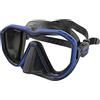 SEAC Appeal - Maschera da Subacquea Made in Italy monolente con Fibbia 3D Direttamente sul facciale Unisex Adulto