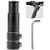 mellystore Prolunga Stelo Forcella Bici Regolabile Bici Attacco Manubrio Riser Rialzo per Manubrio Bici Prolunga Forcella MTB Prolunga Forcella per Bicicletta in Lega di Alluminio per Bici da Corsa MTB 28,6 mm