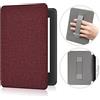 Zcooooool Kindle Custodia in tessuto (cinghia a mano progettata) Custodia per 6 Kindle (11th-2022 Modello No.C2V2L3) Anti-slide Kindle Cover