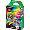 Fujifilm pellicola Instax mini RAINBOW 10 foto colore