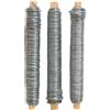 Chinchilla® Filo per avvolgimento zincato Morbido | 0,65 mm, Rotolo da 38 m | Durevole, Sicuro e Facile da maneggiare | Ideale per Giardinaggio, Artigianato e Bambini | Filo per Legatura in Argento