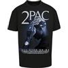 Mister Tee Herren Tupac all F*CK The World 2.0 Oversize Tee XS Black