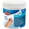 Trixie Pads monouso per la Cura degli Occhi - Pads detergenti per Cani, Gatti e Piccoli Animali - con Aloe Vera e provitamina B5 - Cura Delicata - 100 Pezzi
