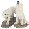 Nemesis Now Chase - Set di due statuette, 17 cm, colore: bianco, 9,8 cm