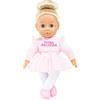 Bayer Design 93311AA bambola con capelli biondi, Anna Prima Ballerina, bambolotti interattivi, con musica classica, rosa, 33cm