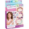 Make It Real Bedazzled! Charm Bracelets Blooming creatività. Bracciale Fai da Te di Fascino Che Rendono Kit for Girls. Arti e Mestieri Kit per Realizzare bracciali Tween Unici con Perline