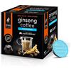 King Cup - 1 Confezione da 10 Capsule di Ginseng da Zuccherare, 10 Capsule 100% Compatibili con Sistema Lavazza a Modo Mio di Bevanda al Gusto di Ginseng, Senza Glutine e Senza Lattosio