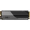 Silicon Power PCIe Gen 4x4 XS70 Internal solid state drive SSD 4TB M.2 2280 NVMe 1.4 (SP04KGBP44XS7005) Black Grey