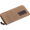 Troop London Portafoglio Donna in canvas e pelle Troop London 501 Camel