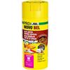 JBL PRONOVO BEL GRANO, mangime base per tutti pesci d'acquario 8-20 cm, pellet per pesci, dosatore a clic, taglia M, 250 ml