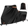 SRIMMIT Telo per Moto con Nanomateriale, Resistente e Impermeabile per Uso Esterno, Adatto per Modelli Touring con Valigie Laterali (Side Box)