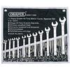 Draper Expert 29545 - Chiavi combinate, sistema metrico, 11 pezzi
