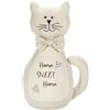 SPOTTED DOG GIFT COMPANY Fermaporta Pesante di Stoffa, Ferma Porta Design Simpatico a Forma di Gatto, Fermaporta da Pavimento, Gatto Decorativi Decorazione per la Casa, Idee Regalo Gatto per Donna e Uomo