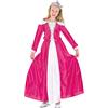 Ciao Fiori Paolo- Principessa Costume Bambina, Rosa, M (5-7 anni), 61218.M