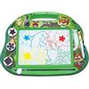 Lexibook, Animali, Lavagna Magica da Disegno Multicolore, Giocattolo Creativo Artistico per Bambine e Bambini, Penna Stilo e timbri, Verde, CRANX550