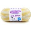 Lion Brand Yarn, gomitolo di Filo, Collezione Ice Cream Big Scoop, Acrilico, Lemon Meringue, 27.94 x 12.7 x 12.7 cm