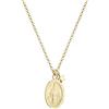 Elli Collana Donna Pendente Immagine Maria di Base in Argento Sterling 925