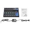 YISSALE Audio Mixer Amplificatore Sound Mixing Console 7 Canali USB Audio DJ Live Music Bluetooth Portatile